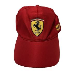 VTG Scuderia Ferrari Pennzoil Ultra Cap Hat Adjustable Licensed Product Red